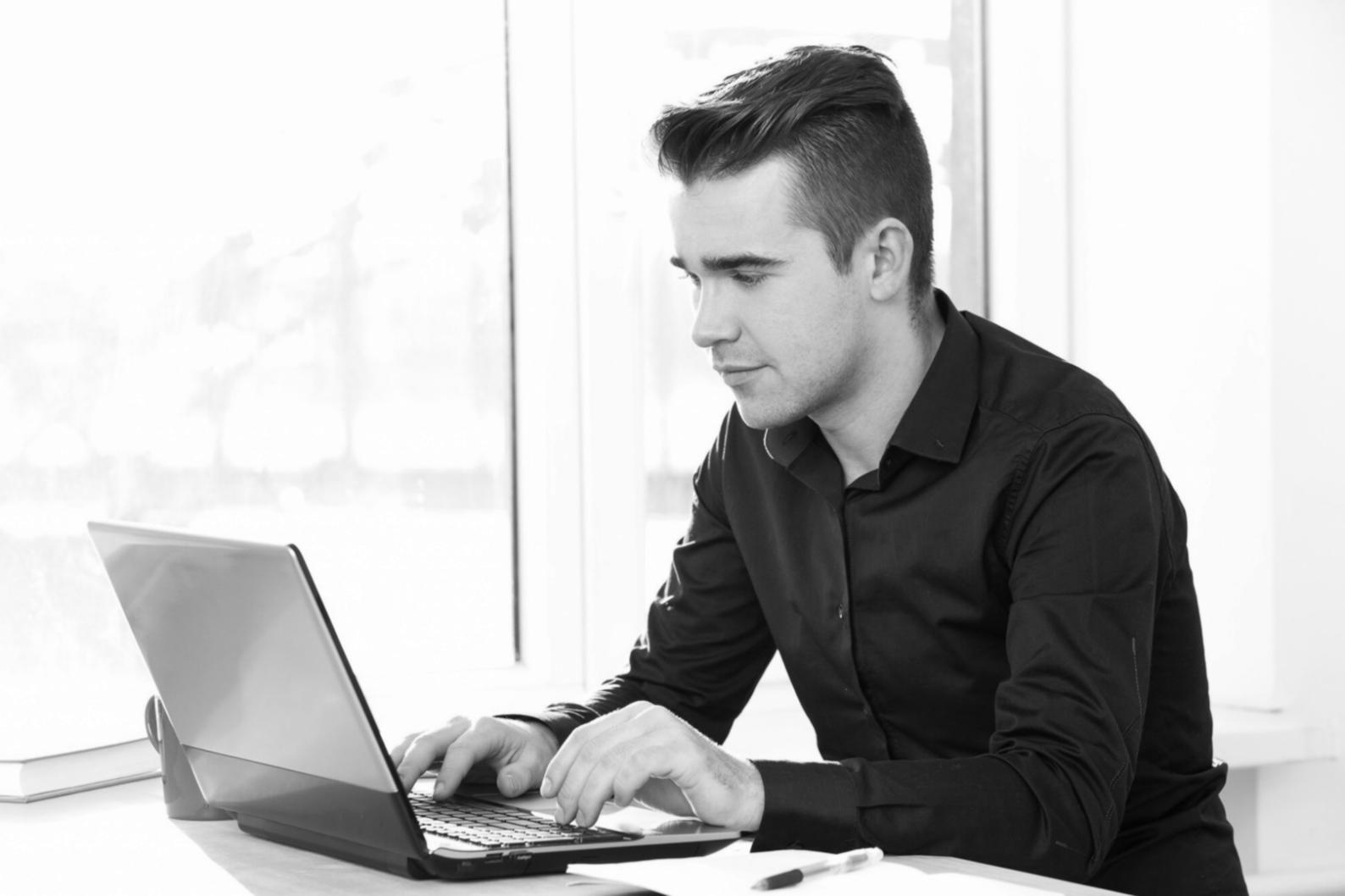 Workshop participants analyzing performance metrics collaboratively